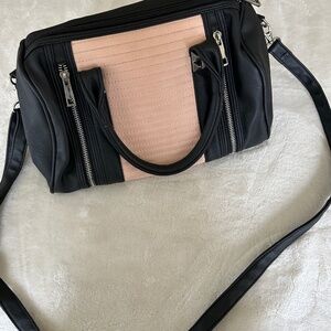 Black and Baby Pink Purse